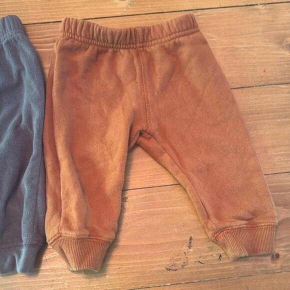 Carters 9 months Gray and Brown Sweatpants & Joggers for Everyday Comfort - Picture 1 of 7